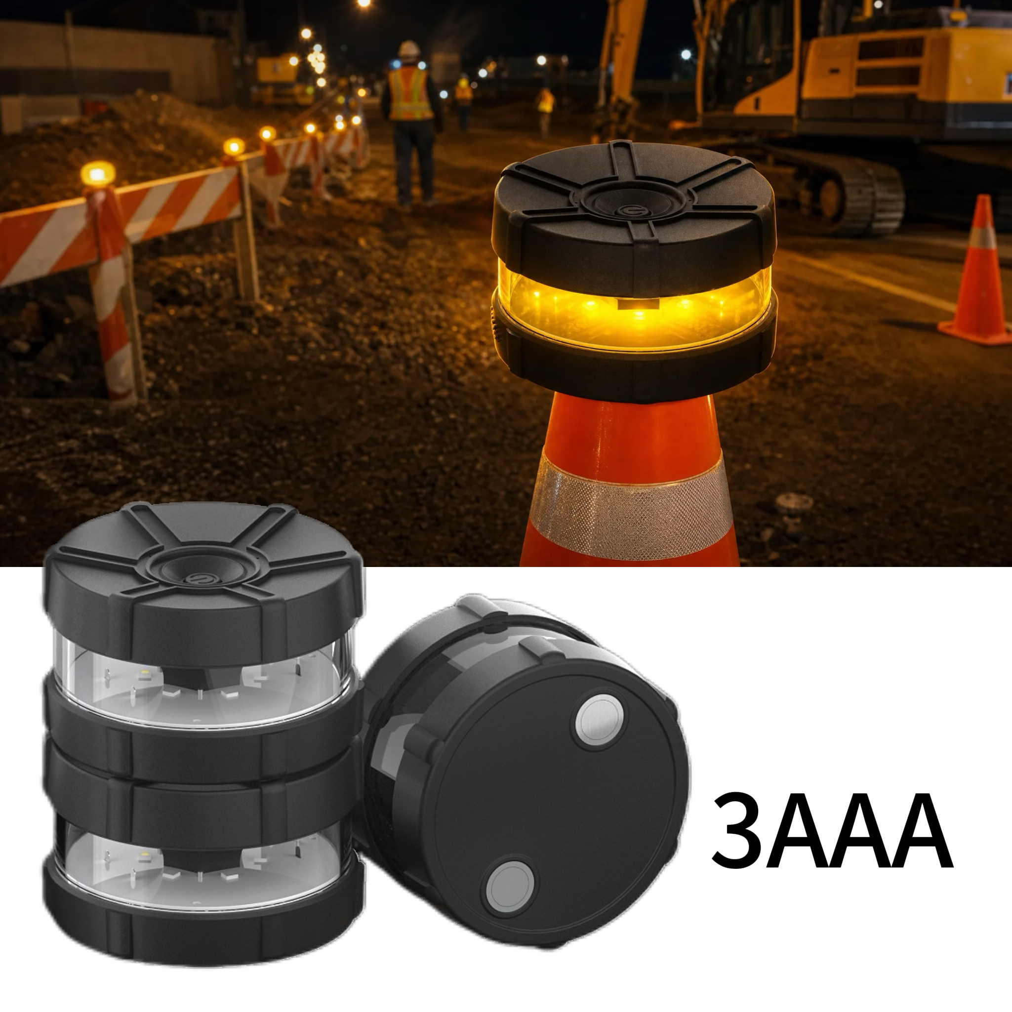 6 LED Magnetic Warning Light