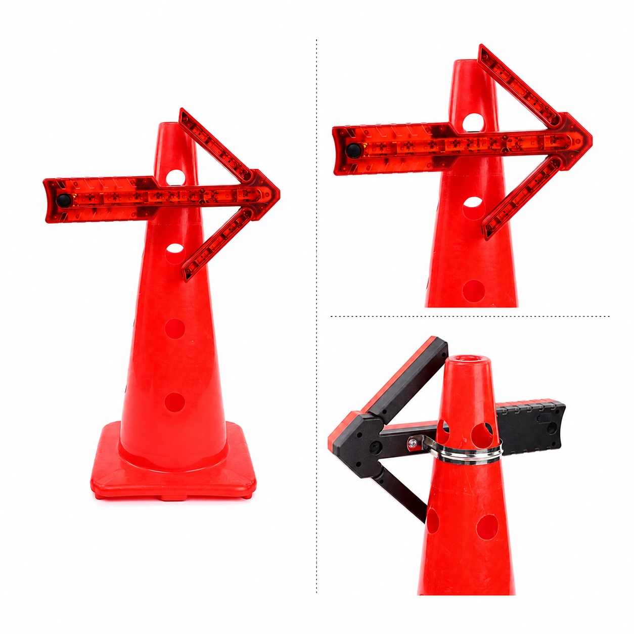 Foldable LED Arrow Warning Light