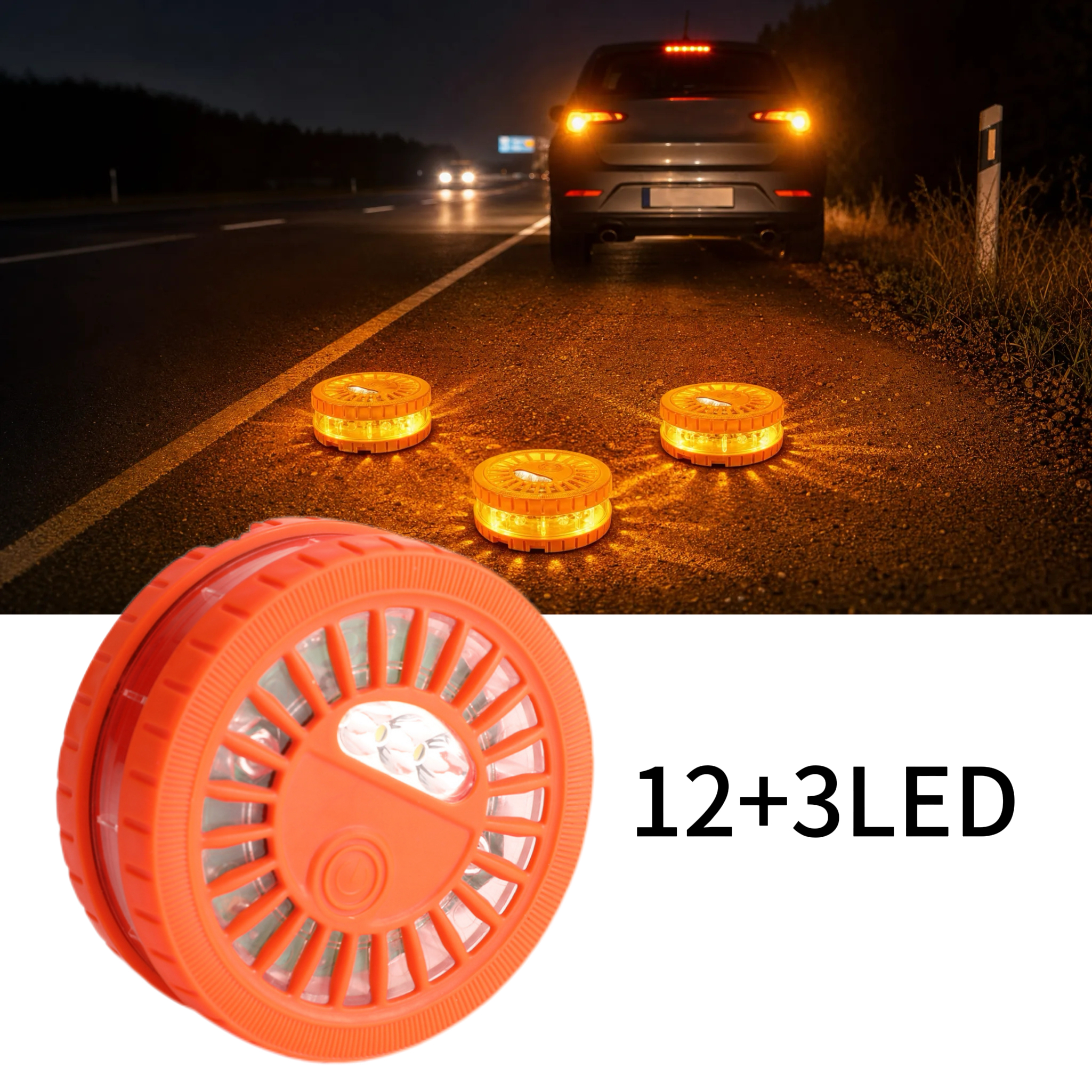 Multifunction LED Warning Light