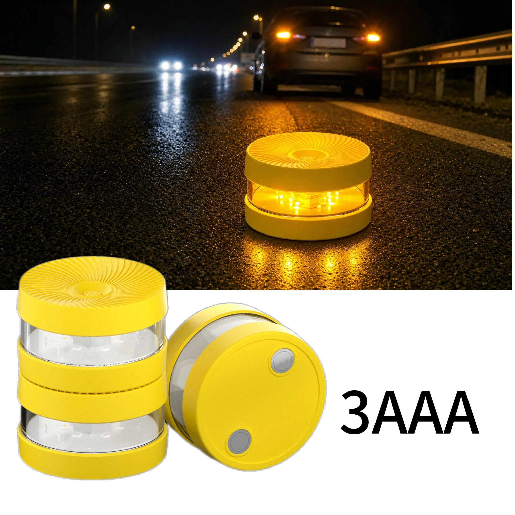 SMD LED Magnetic Warning Light