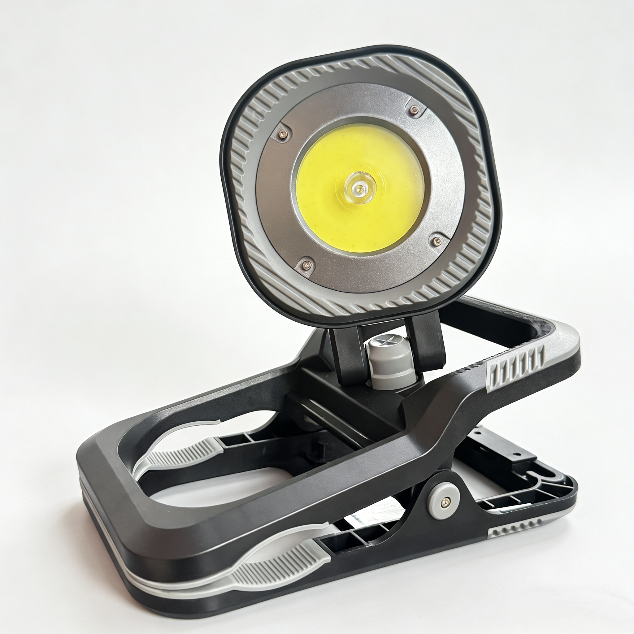 Rechargeable COB LED Work Light with Red Warning Flash